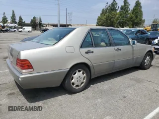 1994 Mercedes-Benz S 320 with VIN WDBGA32EXRA162522, listed as a Copart auction lot 55530585 with 83,025 mi miles and Clean Title. Bid and sale history available at DreamBid. Image 3.