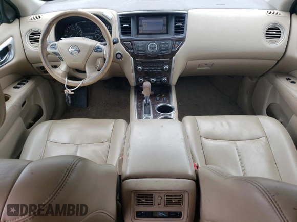 2015 Nissan Pathfinder S z VIN 5N1AR2MM3FC628561, wystawiony jako Copart lot #55579685 z przebiegiem 259 146 mil mil oraz Czysty tytuł • Clean title. Historia ofert i sprzedaży dostępna na DreamBid. Obrazek 8.