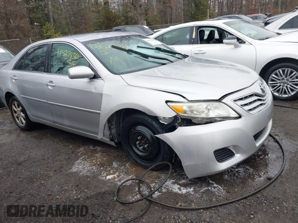 2011 Toyota Camry LE with VIN 4T4BF3EK3BR090888, listed as a IAAI auction lot 41527836 with 182,227 mi miles and . Bid and sale history available at DreamBid. Image 1.