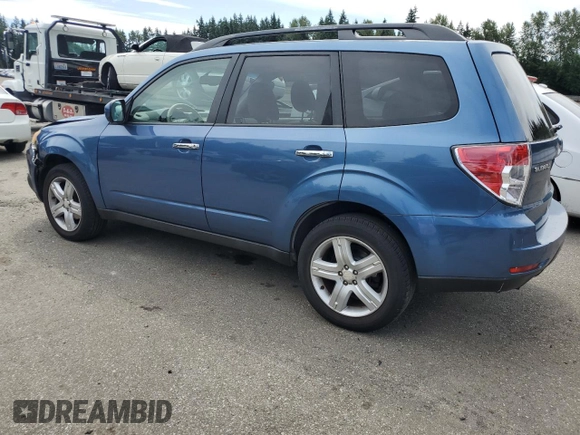 2009 Subaru Forester X with VIN JF2SH63689H727729, listed as a Copart auction lot 62779685 with 119,903 mi miles and Salvage title. Bid and sale history available at DreamBid. Image 2.