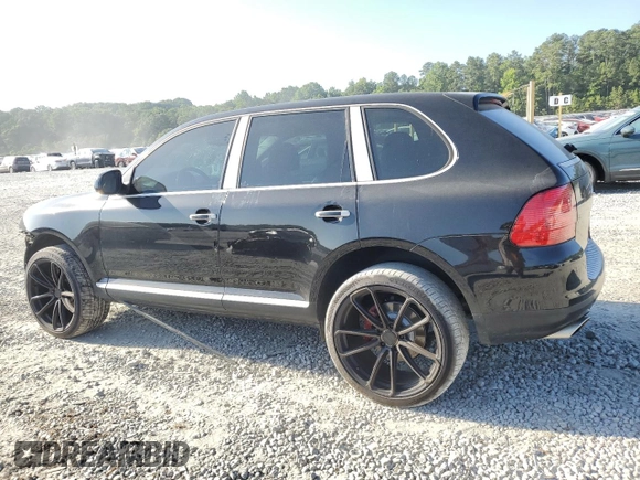 2006 Porsche Cayenne S with VIN WP1AB29PX6LA66653, listed as a Copart auction lot 57028264 with 151,908 mi miles and Salvage title. Bid and sale history available at DreamBid. Image 2.