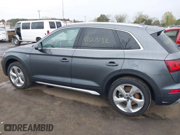 2023 Audi Q5 S line Premium Plus z VIN WA1EAAFY1P2044460, wystawiony jako IAAI lot #42003132 z przebiegiem 28 434 mil mil oraz . Historia ofert i sprzedaży dostępna na DreamBid. Obrazek 14.