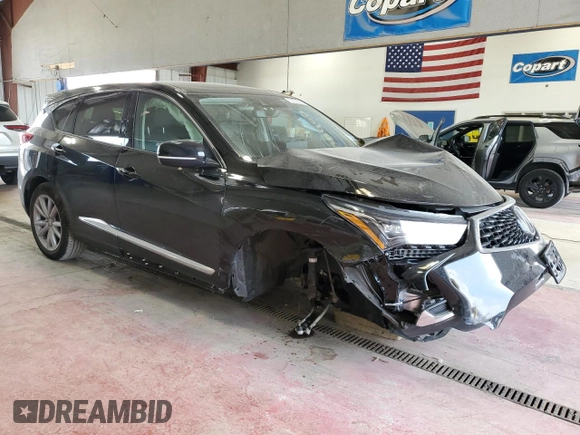 2024 Acura RDX with VIN 5J8TC2H34RL041016, listed as a Copart auction lot 59550805 with 8,535 mi miles and Salvage title. Bid and sale history available at DreamBid. Image 4.
