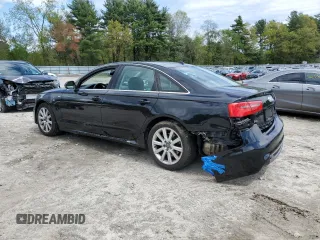 2014 Audi A6 Prestige with VIN WAUHMAFC0EN046966, listed as a Copart auction lot 56221765 with 112,042 mi miles and Clean title. Bid and sale history available at DreamBid. Image 2.