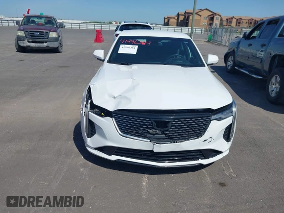 2021 Cadillac CT4 Luxury with VIN 1G6DA5RK1M0132841, listed as a IAAI auction lot 41996364 with 46,097 mi miles and . Bid and sale history available at DreamBid. Image 12.