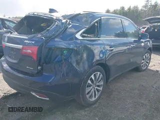 2016 Acura MDX w/Tech with VIN 5FRYD4H40GB053930, listed as a IAAI auction lot 41965048 with 1 mi miles. Bid and sale history available at carsss.com. Image 4.