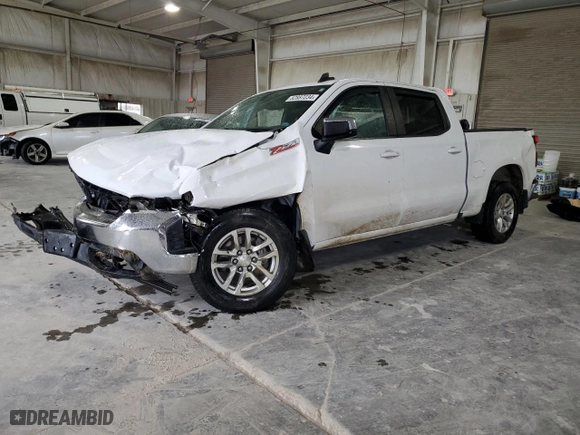 2020 Chevrolet Silverado 1500 LT with VIN 3GCUYDED3LG280199, listed as a Copart auction lot 48960155 with 0 mi miles and Salvage Title. Bid and sale history available at carsss.com. Image 1.