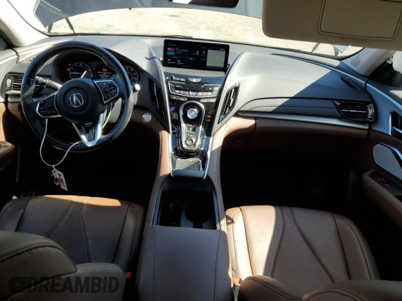 2020 Acura RDX w/Technology Pkg with VIN 5J8TC2H55LL013864, listed as a Copart auction lot 42448774 with 37,086 mi miles. Bid and sale history available at carsss.com. Image 8.