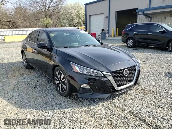 2021 Nissan Altima 2.5 SV with VIN 1N4BL4DV1MN330418, listed as a Copart auction lot 48882385 with 122,568 mi miles and Salvage Title. Bid and sale history available at carsss.com. Image 10.