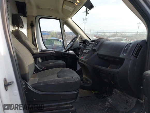 2017 Ram ProMaster Cargo with VIN 3C6TRVAG5HE534357, listed as a IAAI auction lot 41405041 with 133,119 mi miles and . Bid and sale history available at DreamBid. Image 5.