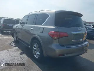 2014 Infiniti QX80 with VIN JN8AZ2NF7E9556462, listed as a IAAI auction lot 42629116 with 152,015 mi miles and . Bid and sale history available at DreamBid. Image 3.