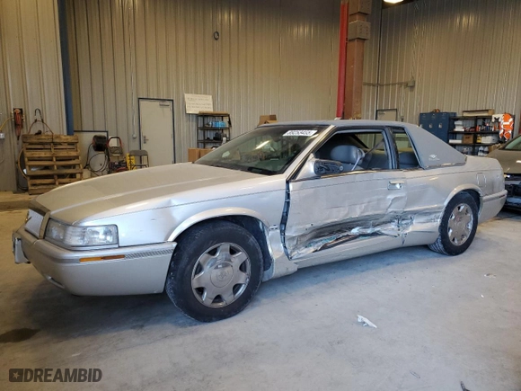 2000 Cadillac Eldorado Touring ETC with VIN 1G6ET1294YU180525, listed as a Copart auction lot 89253455 with 102,230 mi miles and Non Repairable. Bid and sale history available at carsss.com. Image 1.