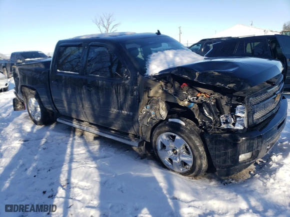 2011 Chevrolet Silverado 1500 LTZ with VIN 3GCPKTE25BG264835, listed as a Copart auction lot 88046185 with 183,638 mi miles and Salvage Title. Bid and sale history available at carsss.com. Image 4.