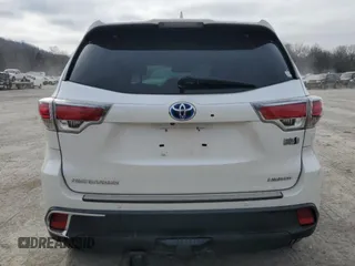 2016 Toyota Highlander Hybrid Limited with VIN 5TDDCRFH8GS017226, listed as a Copart auction lot 42596544 with 148,217 mi miles. Bid and sale history available at carsss.com. Image 6.