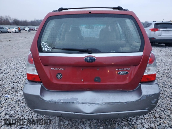 2007 Subaru Forester X L.L. Bean Ed with VIN JF1SG67607H707957, listed as a Copart auction lot 85005384 with 107,505 mi miles and Clean Title. Bid and sale history available at carsss.com. Image 6.