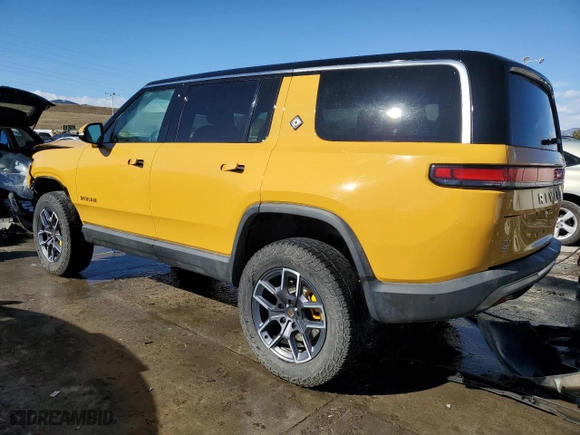 2023 Rivian R1S Adventure with VIN 7PDSGABA8PN021099, listed as a Copart auction lot 46167825 with NaN miles and Salvage Title. Bid and sale history available at carsss.com. Image 2.