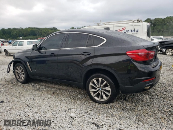 2017 BMW X6 sDrive35i with VIN 5UXKU0C34H0G69243, listed as a Copart auction lot 69607524 with 105,996 mi miles and Salvage Title. Bid and sale history available at carsss.com. Image 2.