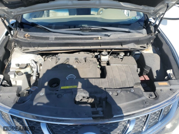 2012 Nissan Murano LE with VIN JN8AZ1MW6CW210025, listed as a Copart auction lot 50890535 with 56,654 mi miles and Salvage Title. Bid and sale history available at carsss.com. Image 12.