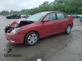 2010 Hyundai Elantra GLS z VIN KMHDU4AD4AU134854, wystawiony jako Copart lot #60208455 z przebiegiem 191 438 mil mil oraz Szkoda całkowita • Salvage title. Historia ofert i sprzedaży dostępna na DreamBid. Obrazek 1.
