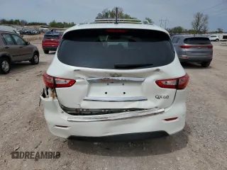 2015 Infiniti QX60 with VIN 5N1AL0MM5FC550158, listed as a Copart auction lot 50143745 with 142,543 mi miles and Salvage title. Bid and sale history available at DreamBid. Image 6.