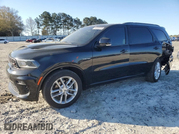 2023 Dodge Durango R/T Plus z VIN 1C4SDHCT9PC553370, wystawiony jako Copart lot #50355915 z przebiegiem 59 854 mil mil oraz Szkoda całkowita • Salvage title. Historia ofert i sprzedaży dostępna na DreamBid. Obrazek 1.