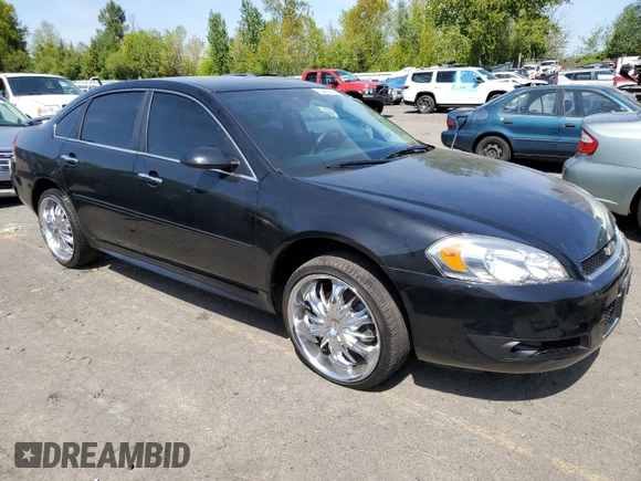 2016 Chevrolet Impala LTZ with VIN 2G1WC5E33G1172824, listed as a Copart auction lot 54455395 with 74,871 mi miles and Clean Title. Bid and sale history available at DreamBid. Image 4.