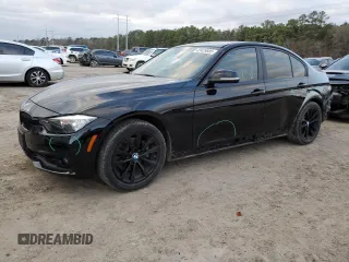 2017 BMW 3 Series 320i with VIN WBA8E1G3XHNU17874, listed as a Copart auction lot 43425885 with 64,915 mi miles and Salvage Title. Bid and sale history available at carsss.com. Image 1.