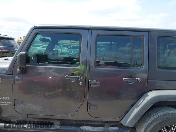 2017 Jeep Wrangler Unlimited Sport with VIN 1C4BJWDG8HL545289, listed as a IAAI auction lot 41978256 with 117,153 mi miles and . Bid and sale history available at DreamBid. Image 14.