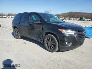 2019 Chevrolet Traverse RS with VIN 1GNERJKX0KJ162579, listed as a Copart auction lot 43633505 with 145,491 mi miles and Salvage Title. Bid and sale history available at carsss.com. Image 4.
