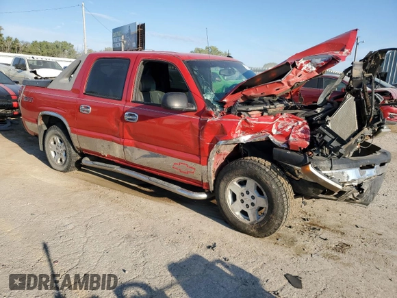 2004 Chevrolet Avalanche Z71 with VIN 3GNEK12T74G127771, listed as a Copart auction lot 70630384 with 159,872 mi miles and Salvage Title. Bid and sale history available at DreamBid. Image 4.
