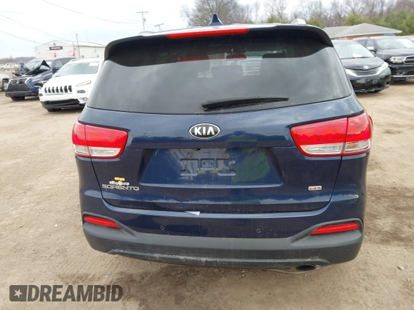 2016 Kia Sorento LX with VIN 5XYPG4A35GG115952, listed as a IAAI auction lot 41868467 with 96,000 mi miles. Bid and sale history available at carsss.com. Image 16.