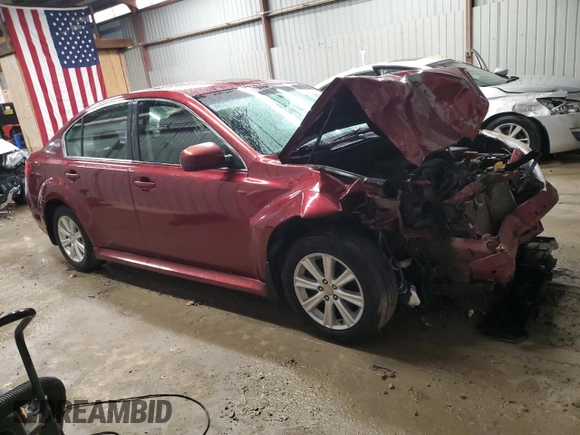 2011 Subaru Legacy Premium with VIN 4S3BMBC65B3262669, listed as a Copart auction lot 81345924 with 105,210 mi miles and Salvage Title. Bid and sale history available at DreamBid. Image 4.