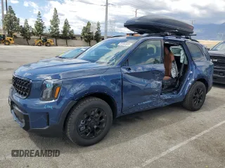 2025 Kia Telluride SX X-Line z VIN 5XYP5DGCXSG605387, wystawiony jako Copart lot #51684945 z przebiegiem 1 891 mil mil oraz Szkoda całkowita • Salvage title. Historia ofert i sprzedaży dostępna na DreamBid. Obrazek 1.