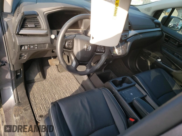 2025 Honda Odyssey Touring с VIN 5FNRL6H82SB008424, выставлен на аукционе Copart как лот 56060855 с пробегом Не указан миль и Списание • Salvage title. История ставок и продаж доступна на DreamBid. Изображение 8.