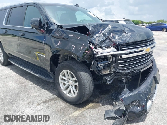 2023 Chevrolet Suburban LT with VIN 1GNSKCKD4PR382714, listed as a IAAI auction lot 42739708 with 58,318 mi miles and . Bid and sale history available at DreamBid. Image 6.