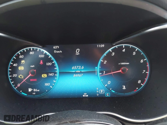 2019 Mercedes-Benz C 300 z VIN 55SWF8DB9KU321914, wystawiony jako IAAI lot #42032140 z przebiegiem 84 967 mil mil oraz . Historia ofert i sprzedaży dostępna na DreamBid. Obrazek 7.