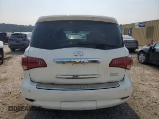 2012 Infiniti QX56 7-passenger with VIN JN8AZ2NF3C9517252, listed as a Copart auction lot 58743455 with 136,627 mi miles and Clean title. Bid and sale history available at DreamBid. Image 6.