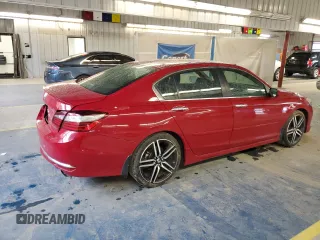 2016 Honda Accord Sport with VIN 1HGCR2F56GA137046, listed as a Copart auction lot 57319325 with 140,401 mi miles and Salvage title. Bid and sale history available at DreamBid. Image 3.