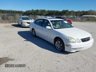 2002 Lexus GS 300 with VIN JT8BD69S320153235, listed as a IAAI auction lot 41840292 with 152,824 mi miles and . Bid and sale history available at carsss.com. Image 1.