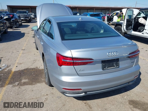 2023 Audi A6 Premium with VIN WAUD3BF26PN023919, listed as a IAAI auction lot 41615718 with 34,938 mi miles and . Bid and sale history available at DreamBid. Image 3.