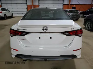 2023 Nissan Sentra SR with VIN 3N1AB8DV9PY300187, listed as a Copart auction lot 81112814 with 17,594 mi miles and Clean Title. Bid and sale history available at DreamBid. Image 6.