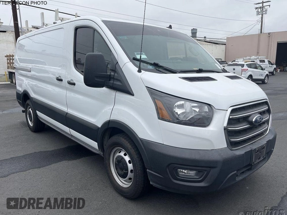 2020 Ford Transit Cargo with VIN 1FTYE1Y85LKB46360, listed as a IAAI auction lot 42599789 with 103,109 mi miles and . Bid and sale history available at DreamBid. Image 19.
