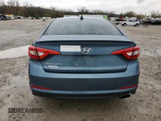 2017 Hyundai Sonata SE with VIN 5NPE24AF5HH478035, listed as a Copart auction lot 80434234 with 91,368 mi miles and Salvage Title. Bid and sale history available at carsss.com. Image 6.