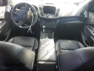 2017 Ford Escape Titanium with VIN 1FMCU0JDXHUD15309, listed as a Copart auction lot 46762215 with Not Provided miles and Salvage Title. Bid and sale history available at carsss.com. Image 8.