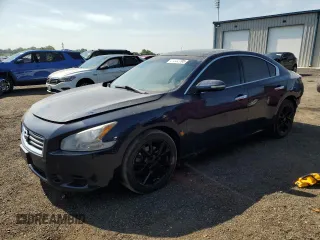 2013 Nissan Maxima SV with VIN 1N4AA5AP3DC848331, listed as a Copart auction lot 61932795 with 119,740 mi miles and Salvage title. Bid and sale history available at DreamBid. Image 1.