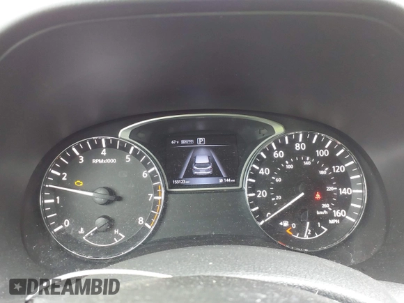 2017 Nissan Pathfinder SL with VIN 5N1DR2MM6HC672523, listed as a IAAI auction lot 42165353 with 155,123 mi miles and . Bid and sale history available at DreamBid. Image 7.