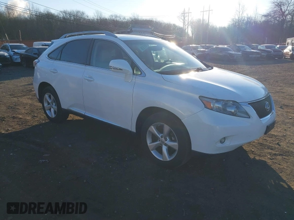 2010 Lexus RX 350 with VIN 2T2BK1BA0AC074858, listed as a IAAI auction lot 41314826 with 94,862 mi miles and . Bid and sale history available at carsss.com. Image 1.