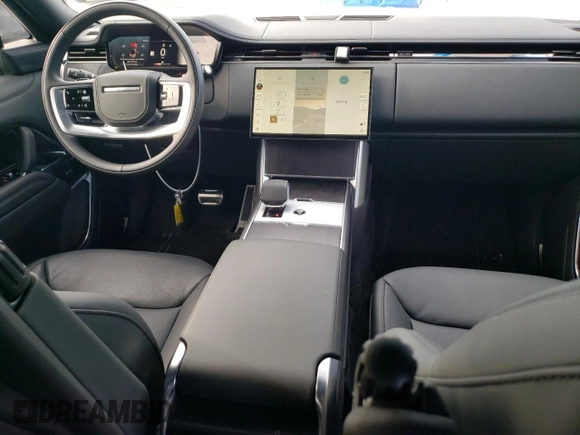 2024 Land Rover Range Rover SE with VIN SALKP9E9XRA252466, listed as a Copart auction lot 48312965 with 7,389 mi miles and Salvage Title. Bid and sale history available at carsss.com. Image 8.