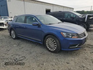 2016 Volkswagen Passat SE with VIN 1VWBT7A37GC017384, listed as a Copart auction lot 59661115 with 188,178 mi miles and Salvage title. Bid and sale history available at DreamBid. Image 4.