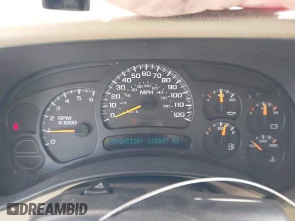 2004 Chevrolet Tahoe LT with VIN 1GNEC13Z94R117839, listed as a IAAI auction lot 42264254 with 230,597 mi miles and . Bid and sale history available at DreamBid. Image 7.